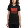 Women's Rattlesnakes text t-shirt