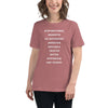 Women's Don't Get Weird On Me Babe Relaxed Fit T-Shirt